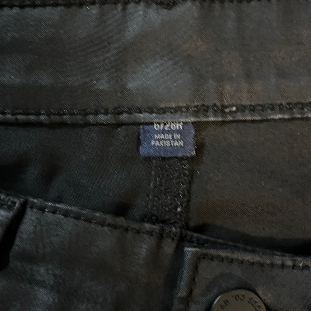 Far Trade Certified Black Slim Fit Pants Size 6/28R - Picture 4 of 8